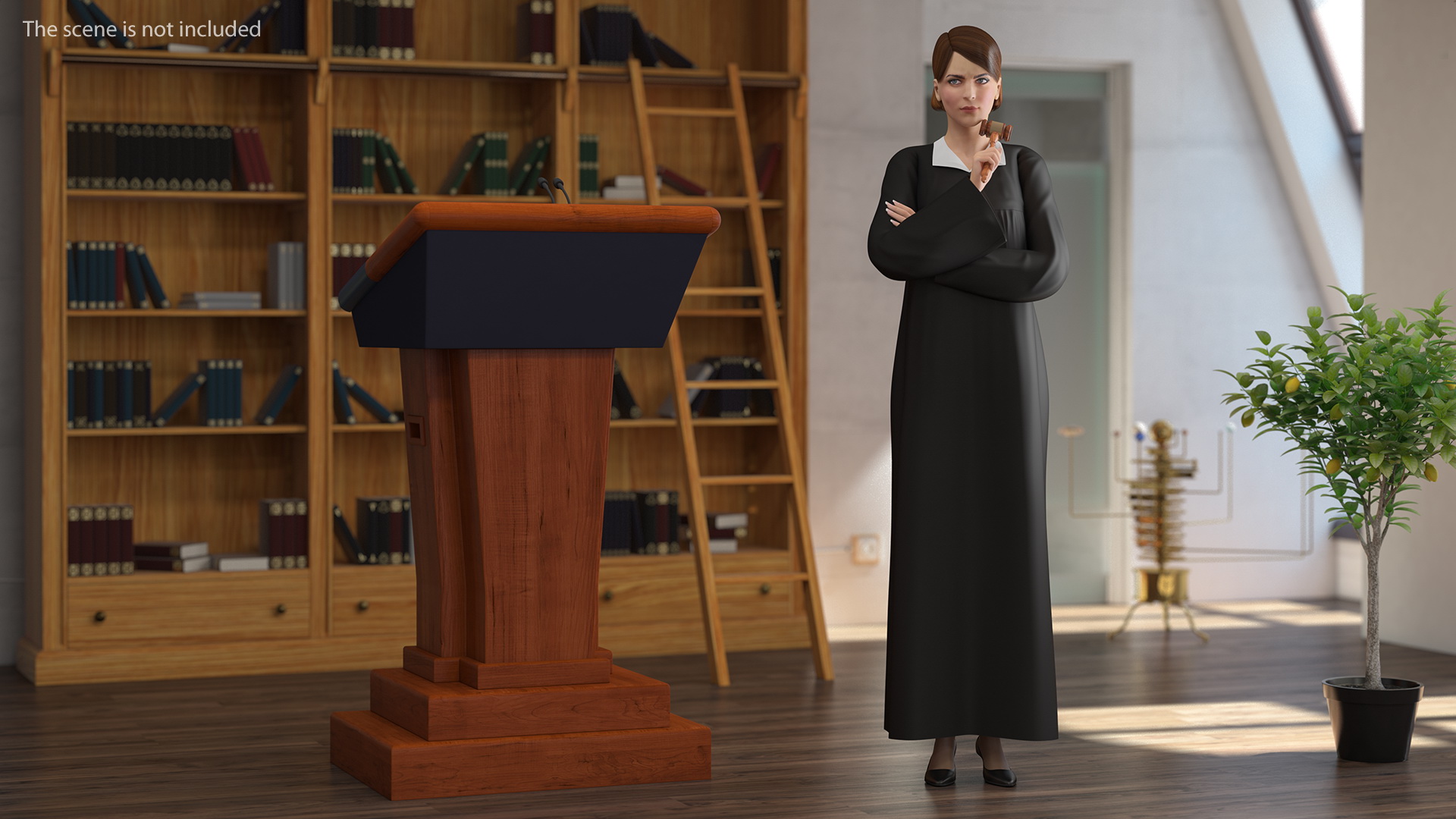 Female Magistrate 3D