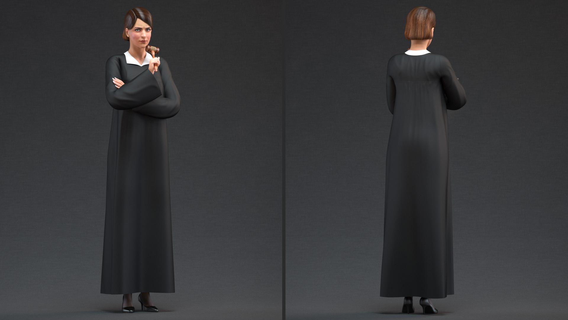 Female Magistrate 3D