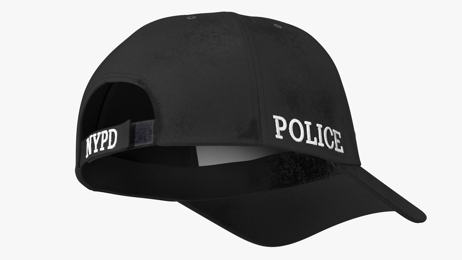 NYPD Police Baseball Cap 3D model