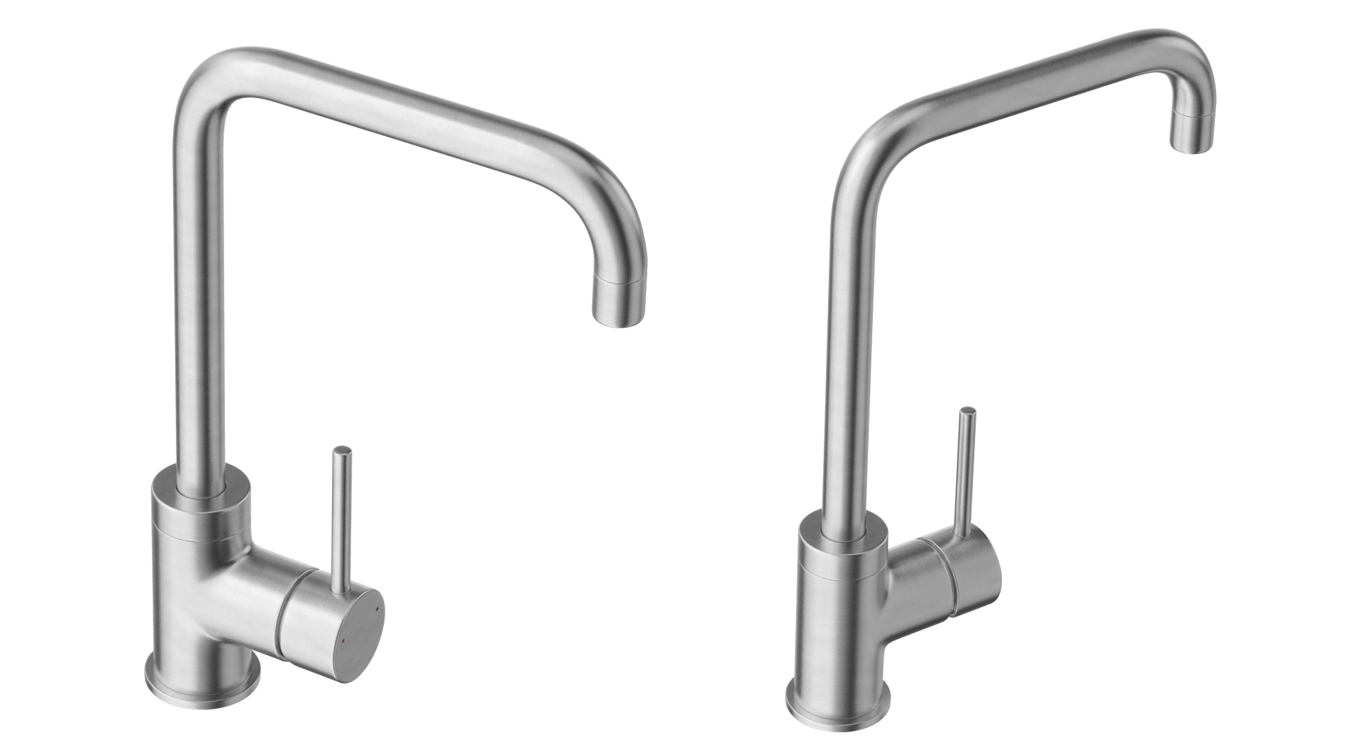 3D Angular Single Lever Sink Mixer