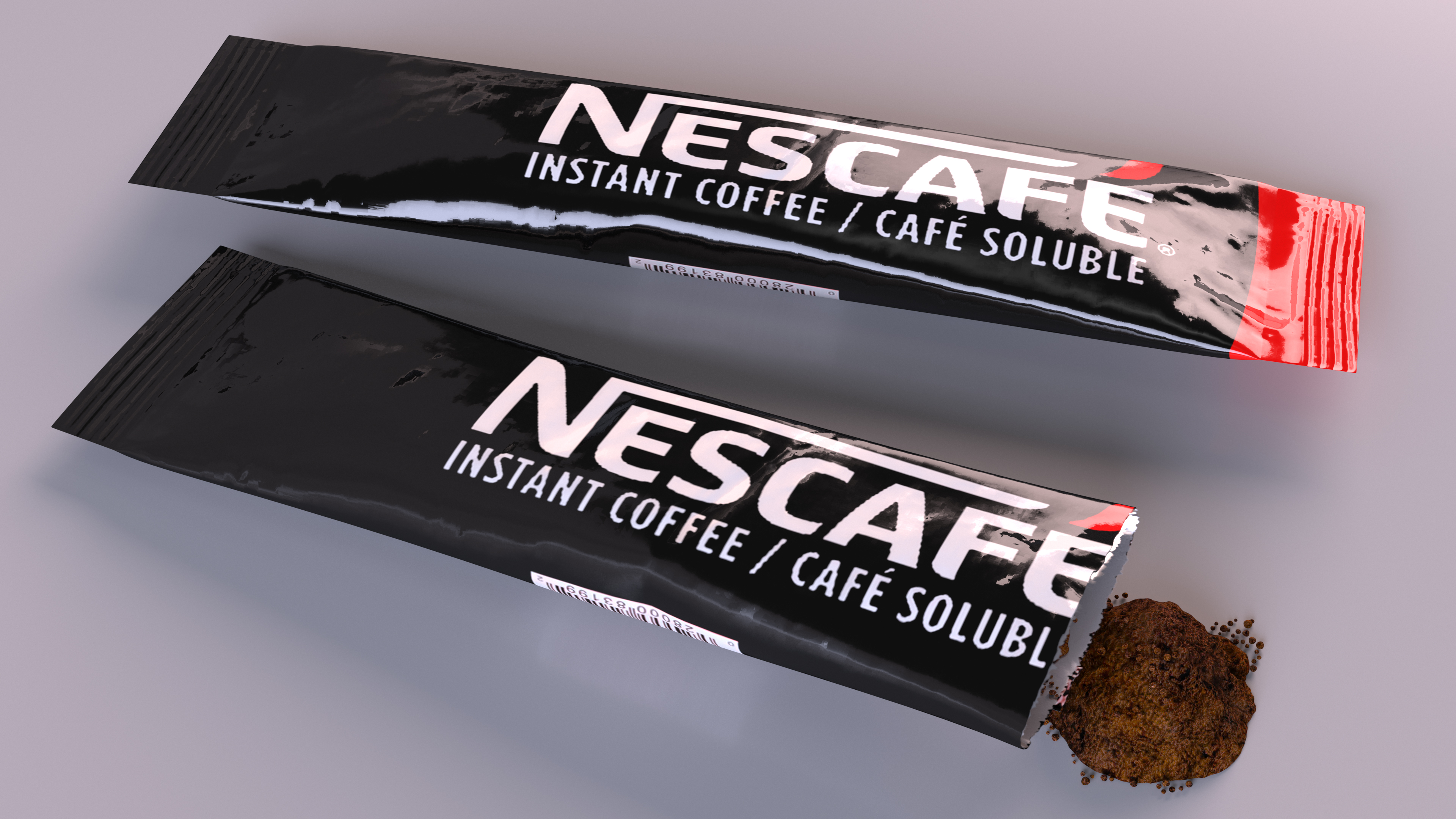 3D Nescafe Clasico Stick