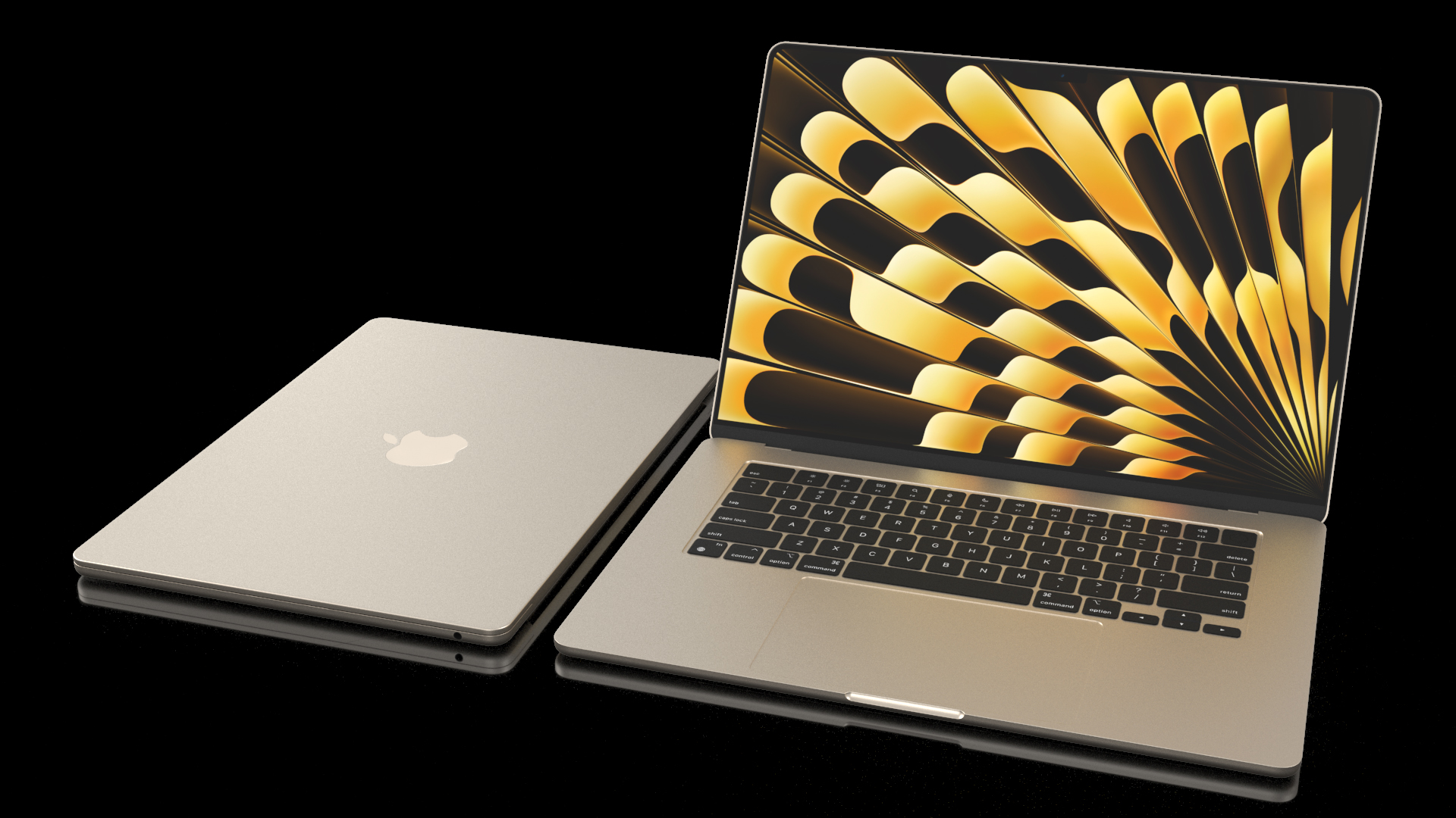 Apple MacBook Air 15 Inches Starlight 3D