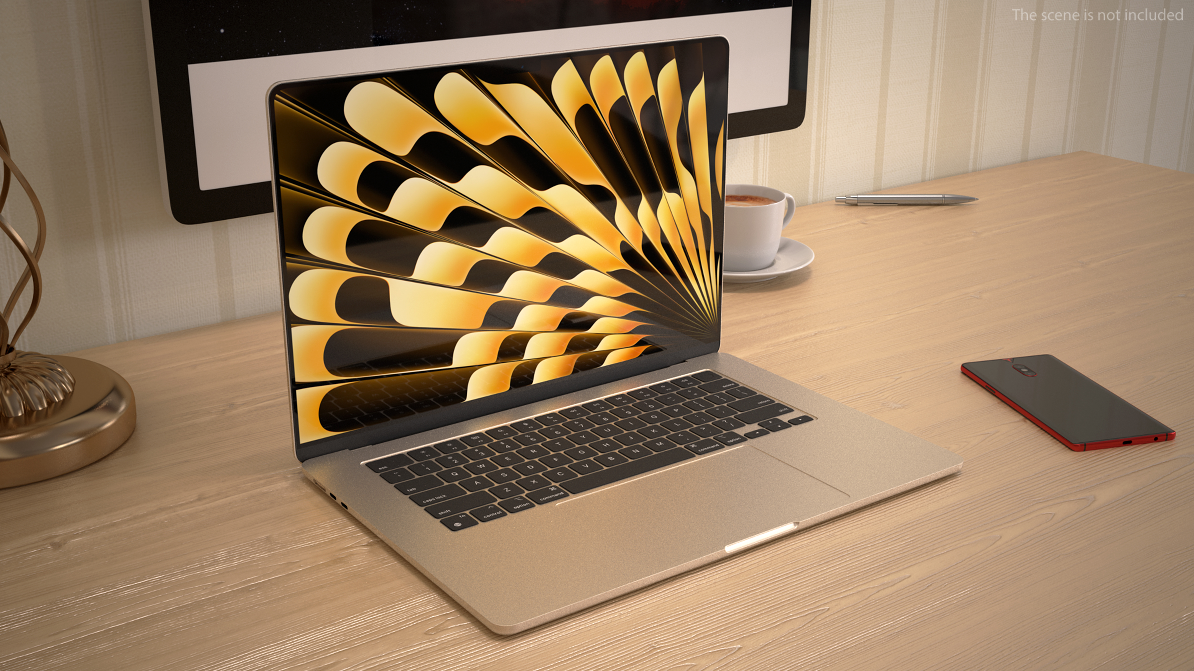 Apple MacBook Air 15 Inches Starlight 3D