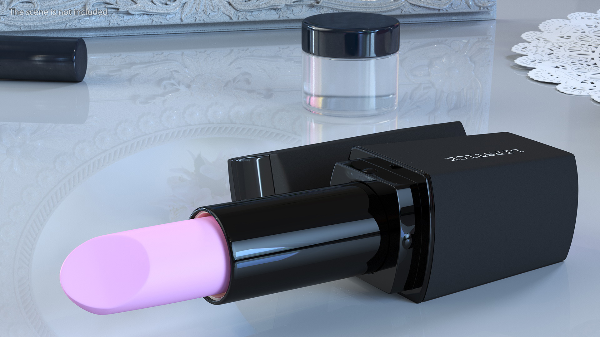 3D Square Lipstick Pink Color