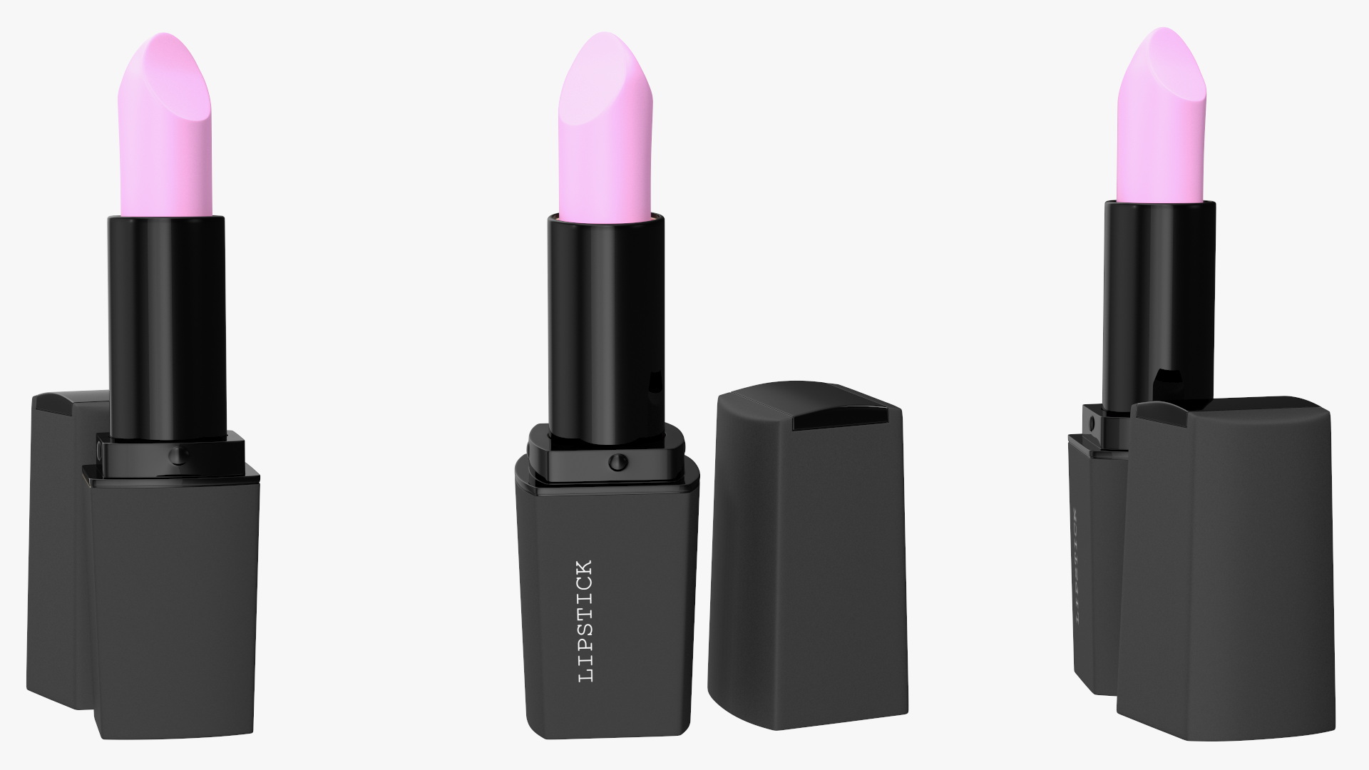 3D Square Lipstick Pink Color