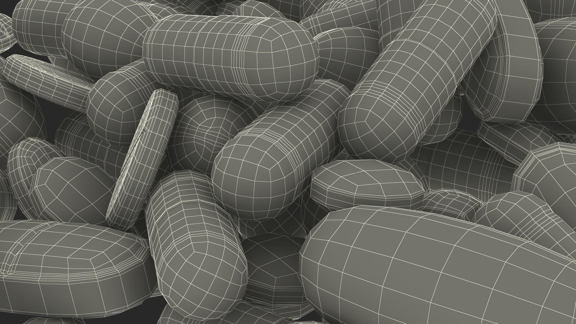 Stack of Pills 3D model