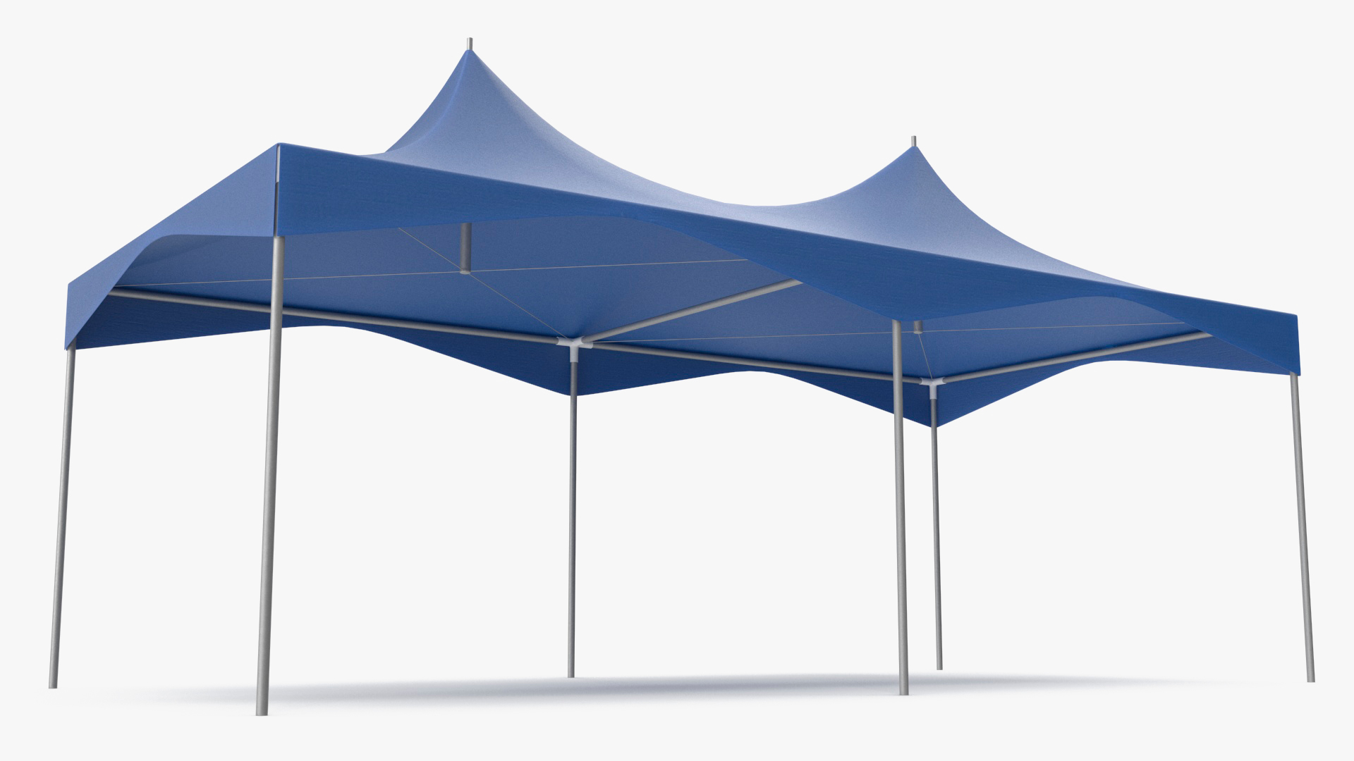 Wedding Tent Blue 3D