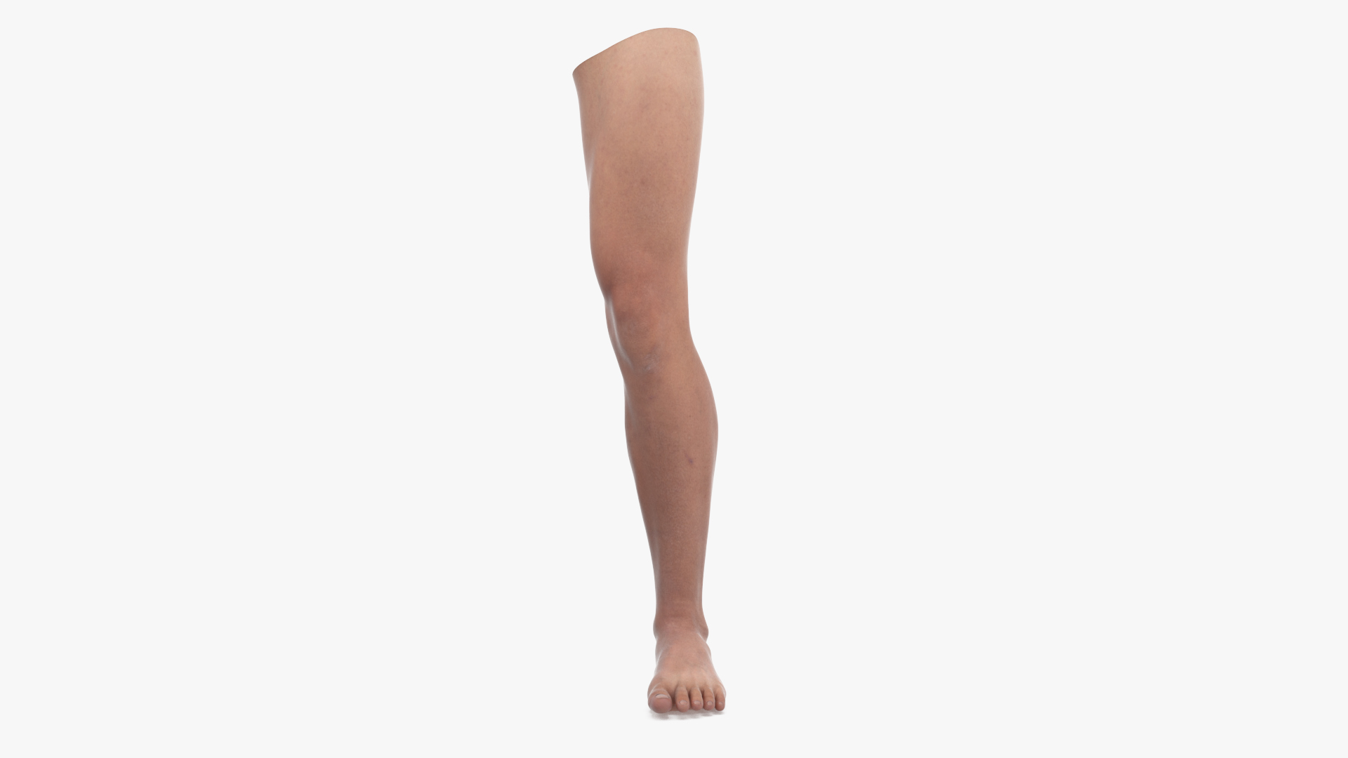 Male Athletic Leg 3D