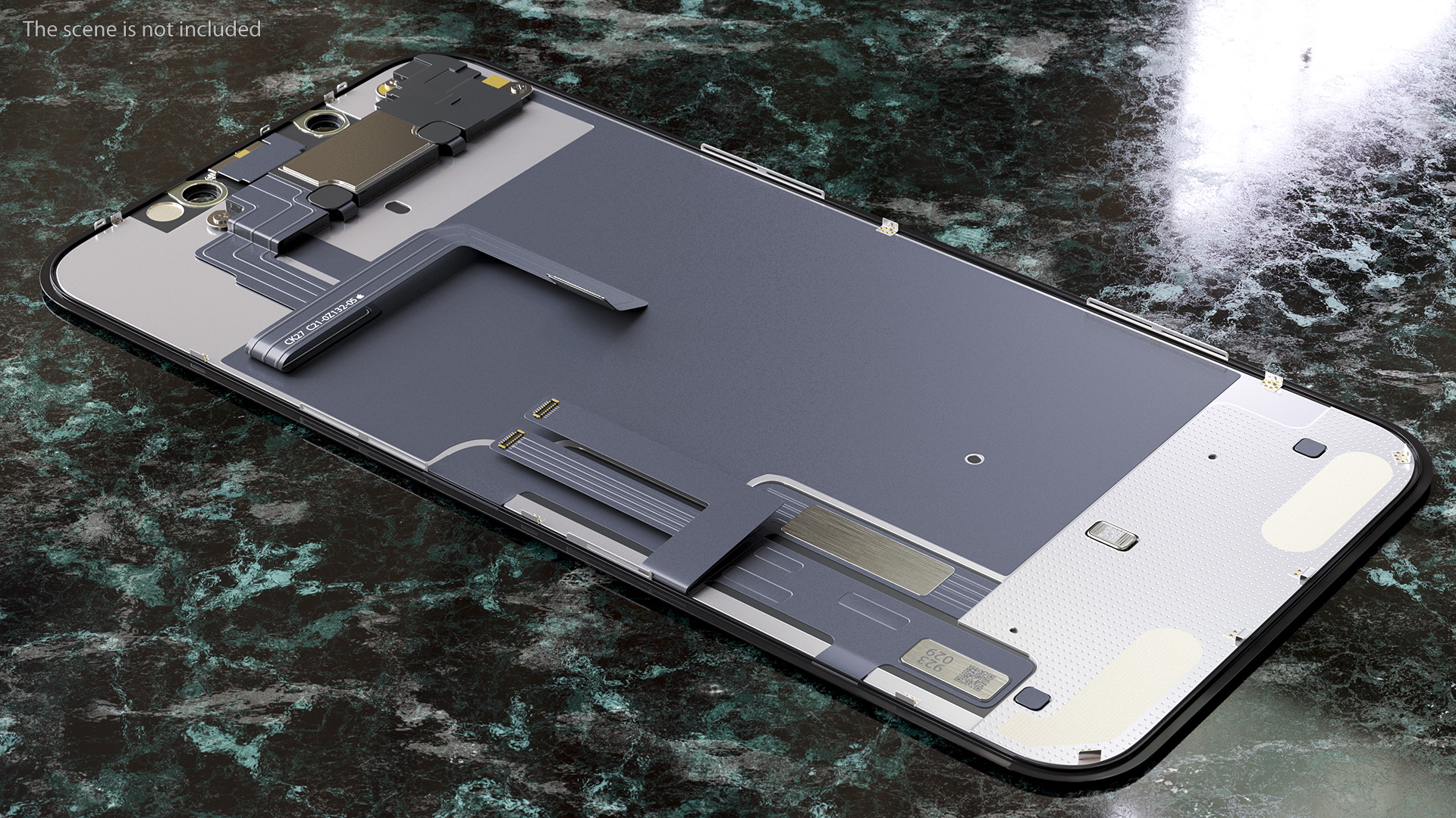 3D iPhone 11 Fully Disassembled model