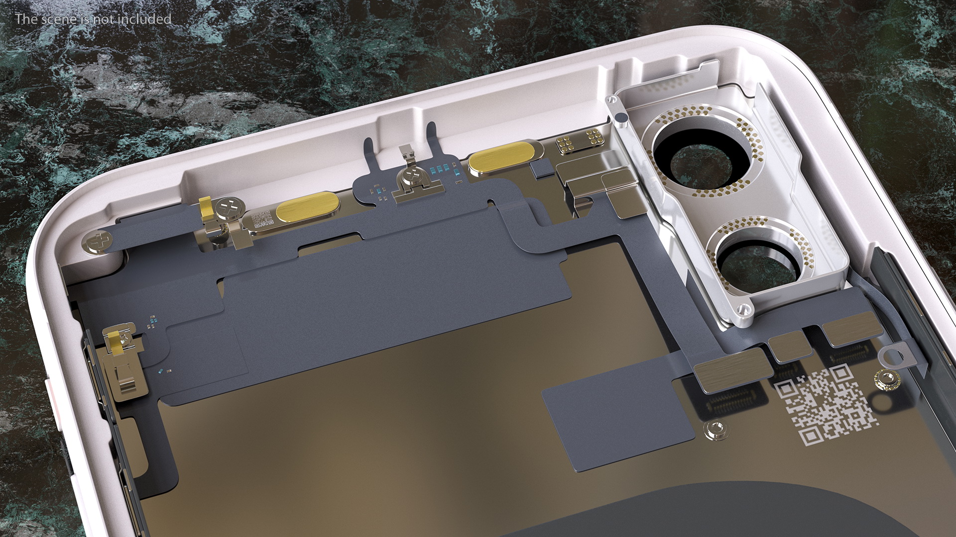 3D iPhone 11 Fully Disassembled model