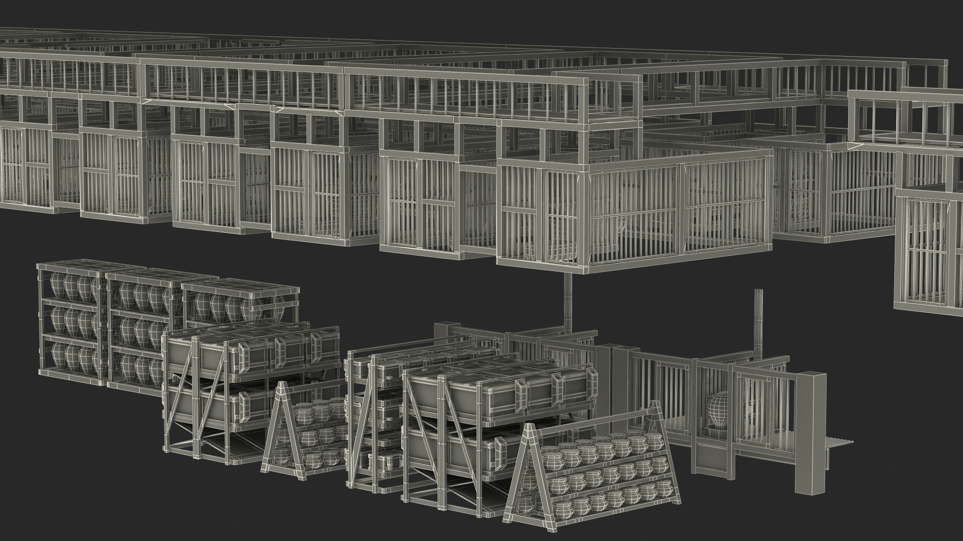 3D Noah Ark Cross Section Dirty model