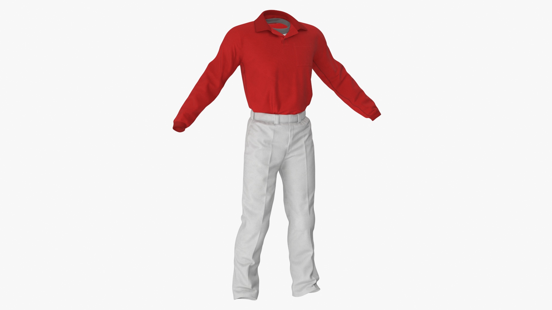 3D Young Man in Casual Clothes Rigged for Maya model