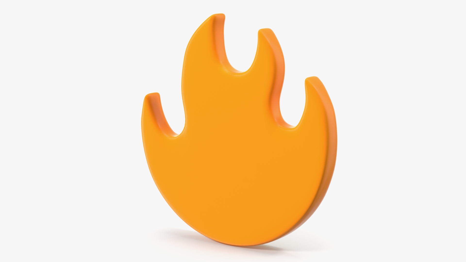 3D model Fire Emoji