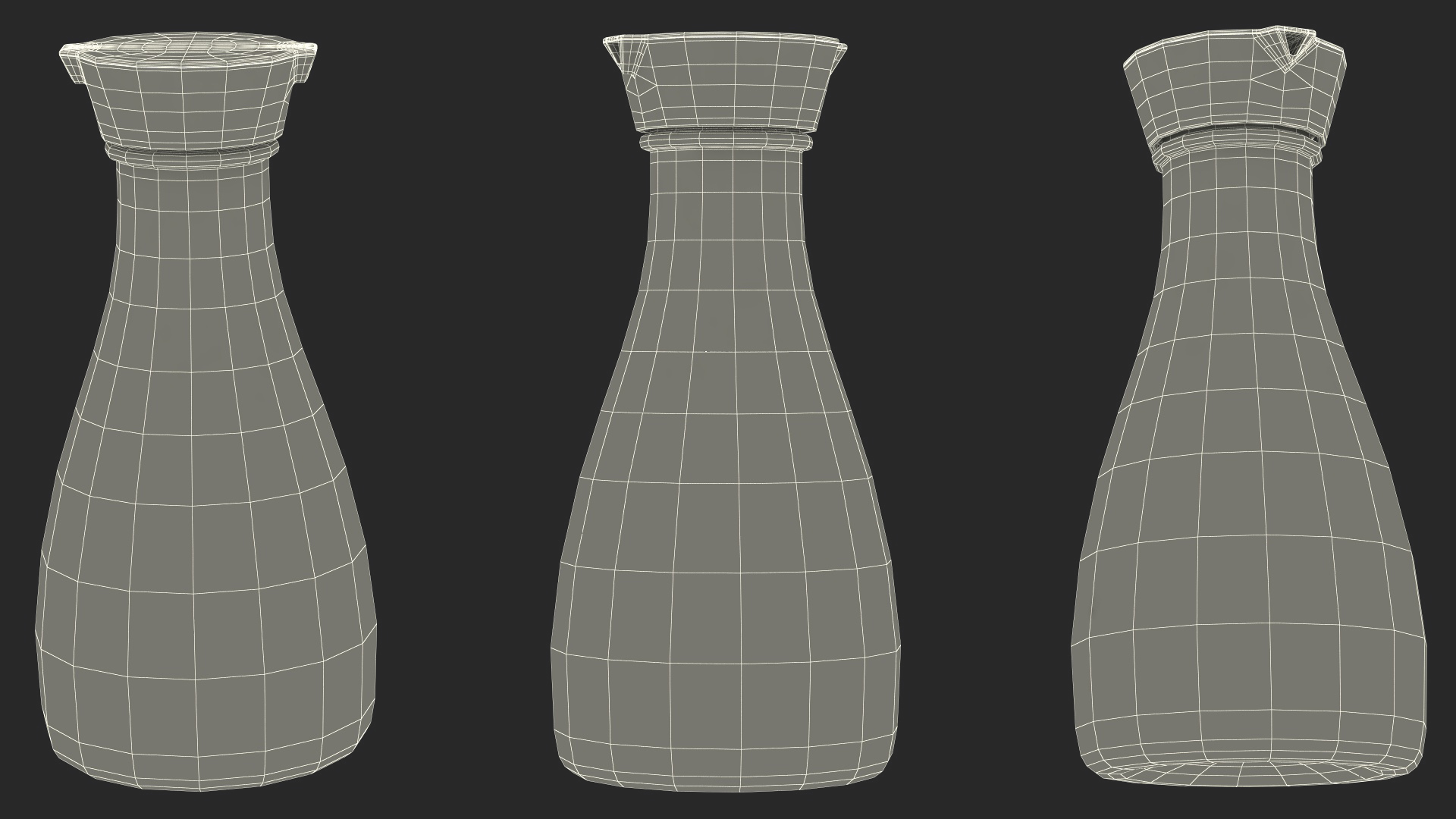 3D model Gluten Free Soy Sauce Kikkoman