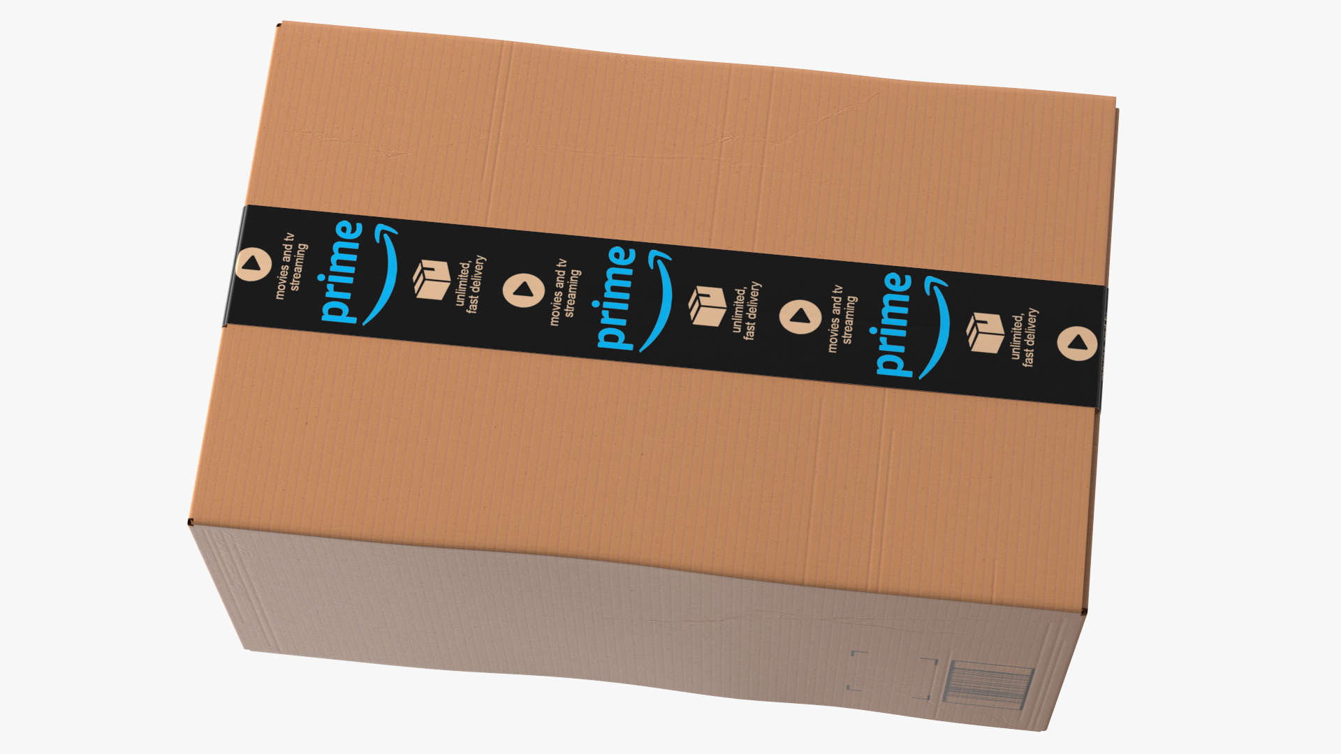 Amazon Parcels Box 41x26x20 3D