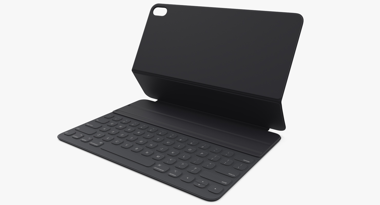 Apple Smart Keyboard 11inch Rigged 3D model