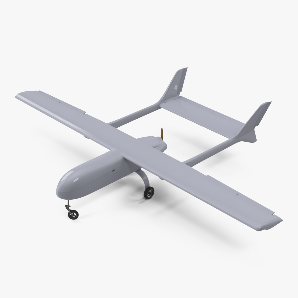 3D Mugin 5 UAV Rigged model