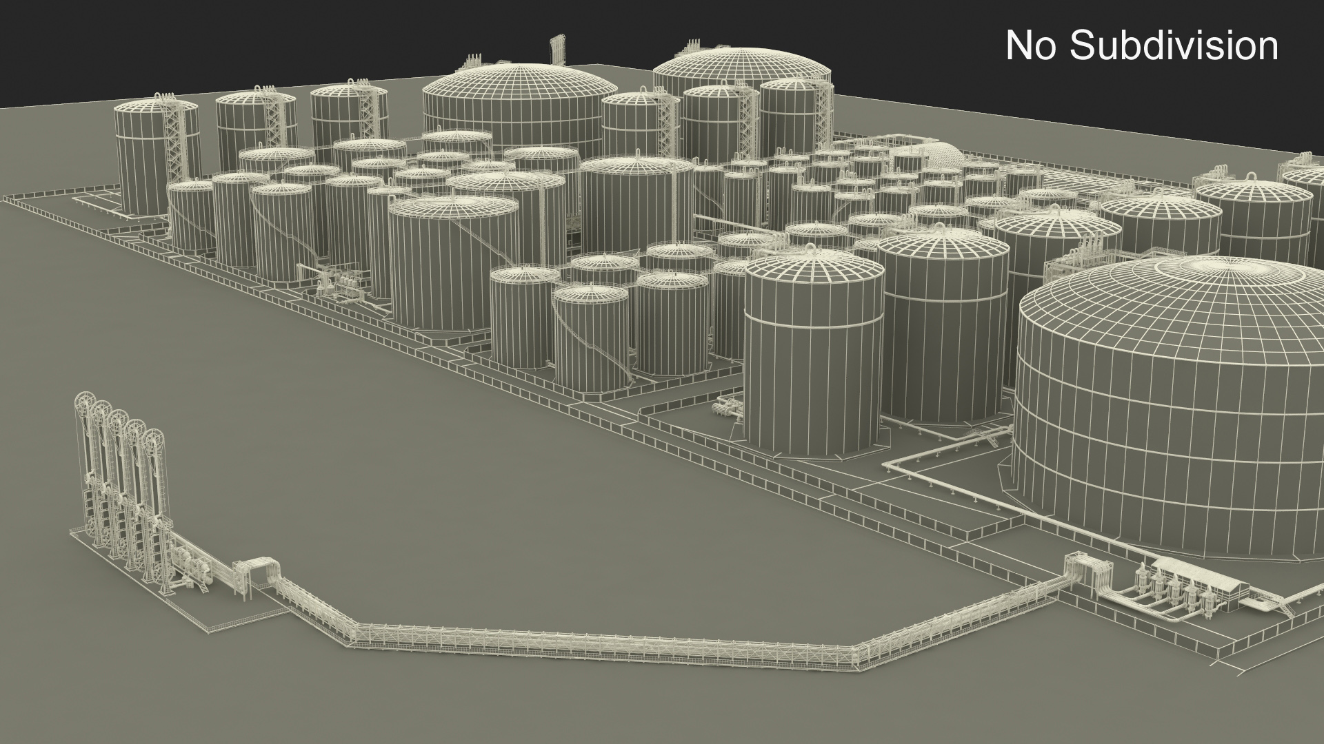 LNG Terminal 3D