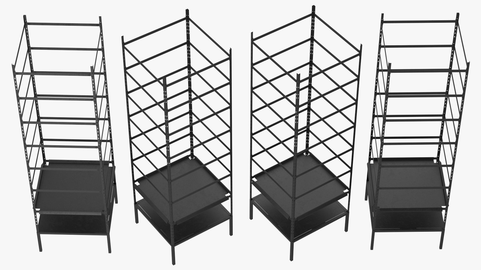 Storage Rack 3D