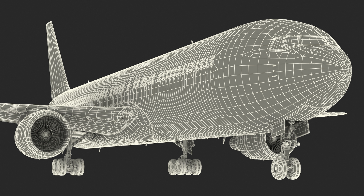 Boeing 767 300 Generic 3D