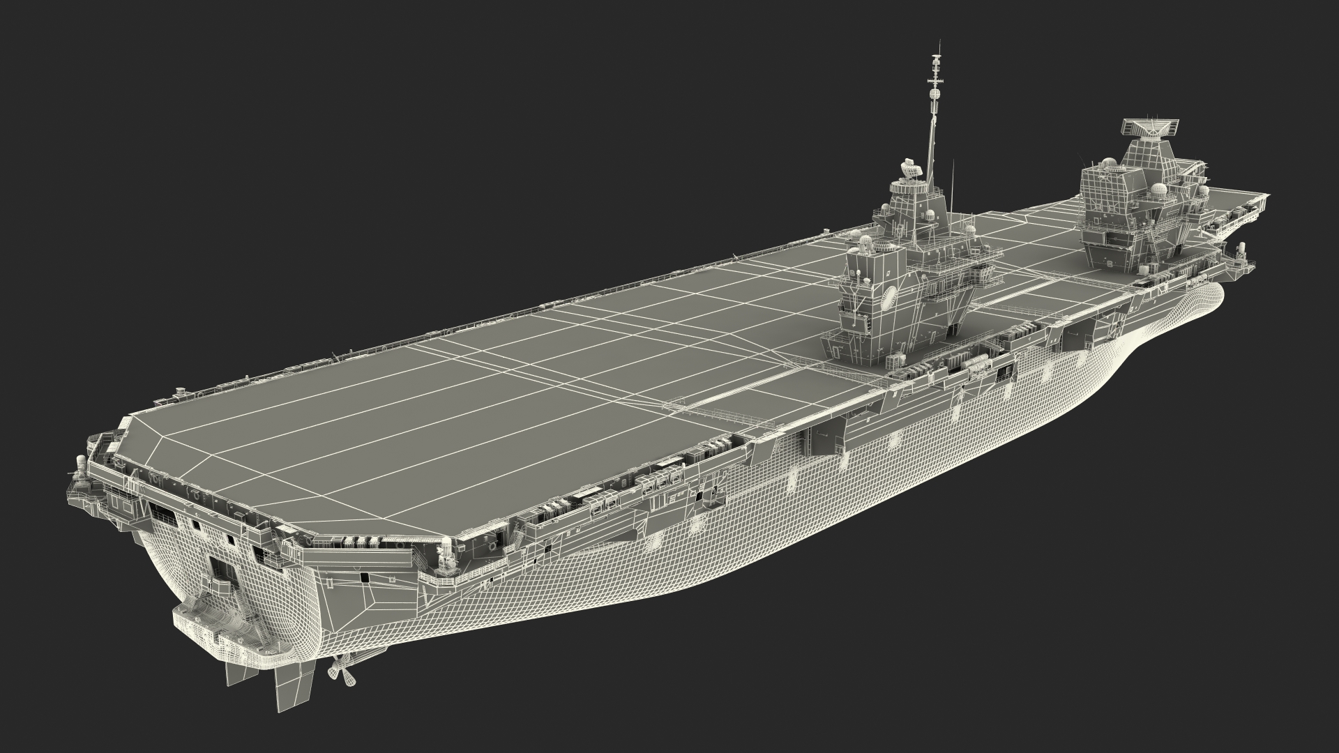 HMS Prince of Wales 3D model