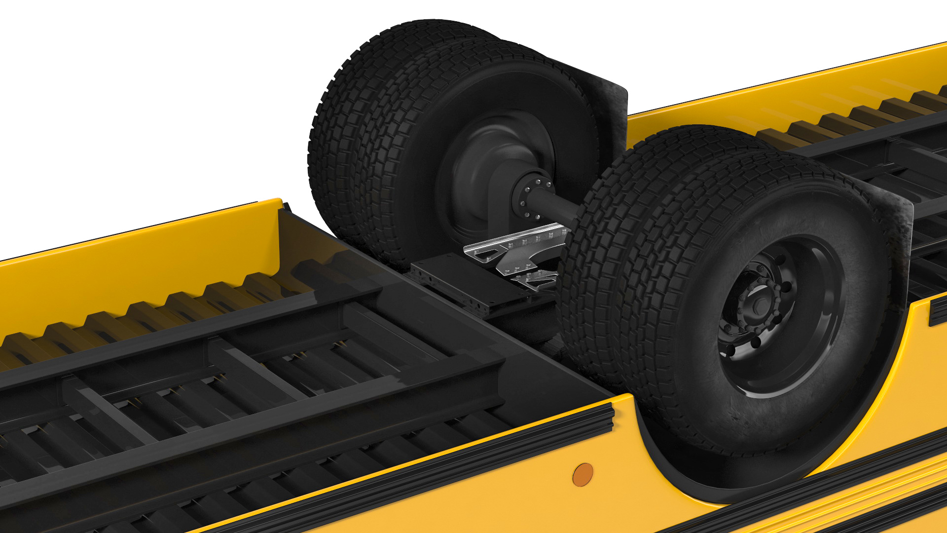 School Bus Exterior Only 3D model