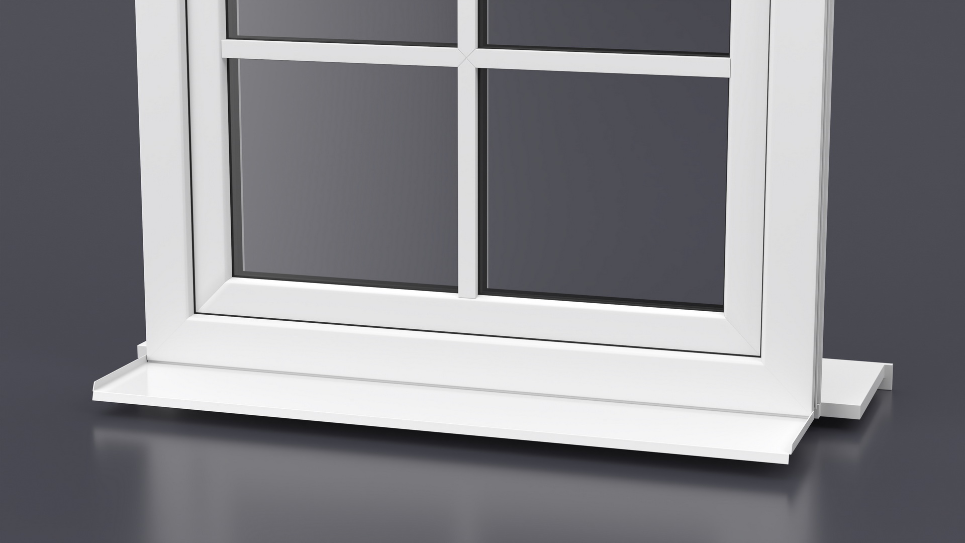 3D Classic Casement Window model