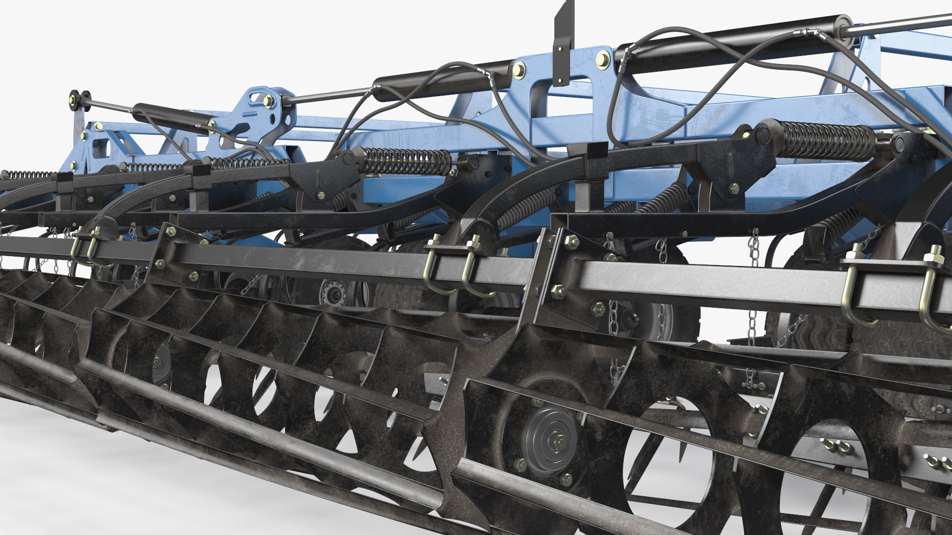 3D Seedbed Cultivator model