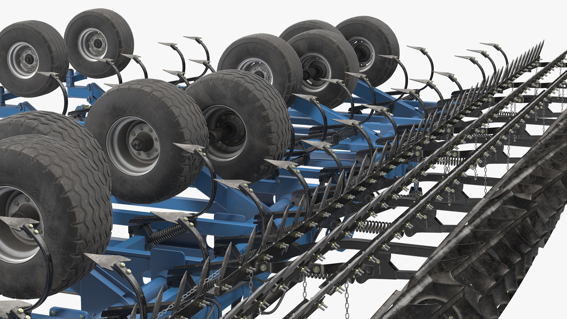 3D Seedbed Cultivator model