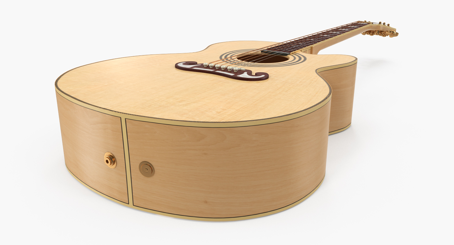 3D model Classical Acoustic Guitar