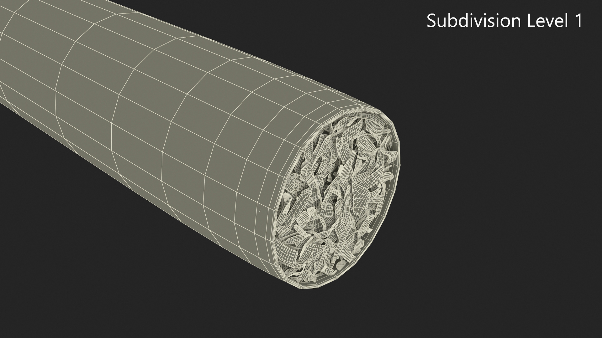 3D model Cigarette Davidoff White Super Slim