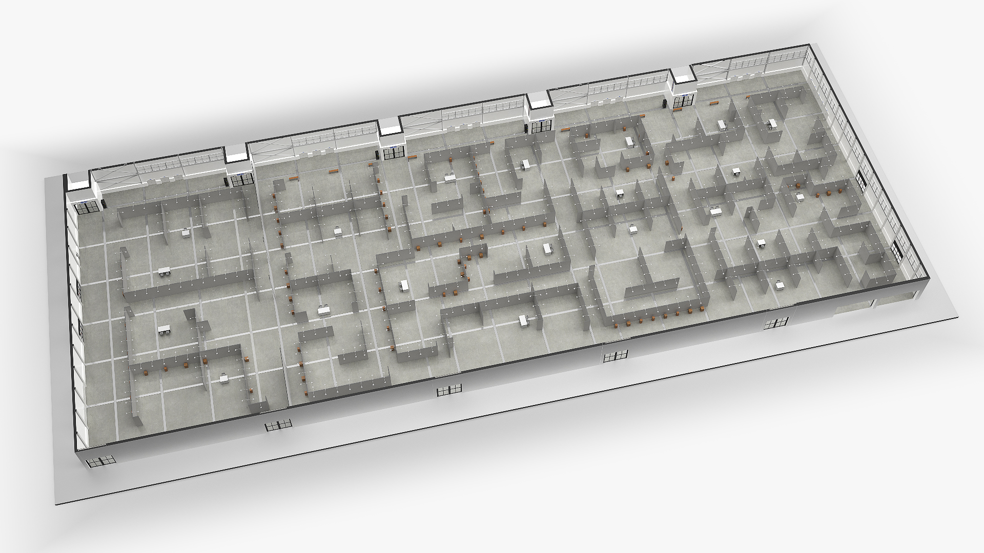 3D model Exhibition Structure