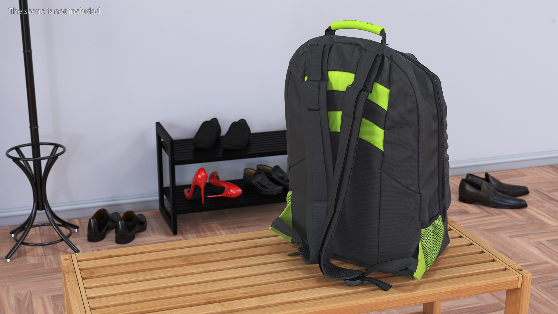 Stylish Sport Backpack 3D