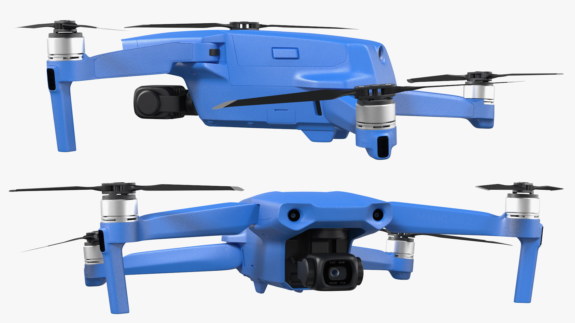 Drone Quadcopter UAV with Camera 3D