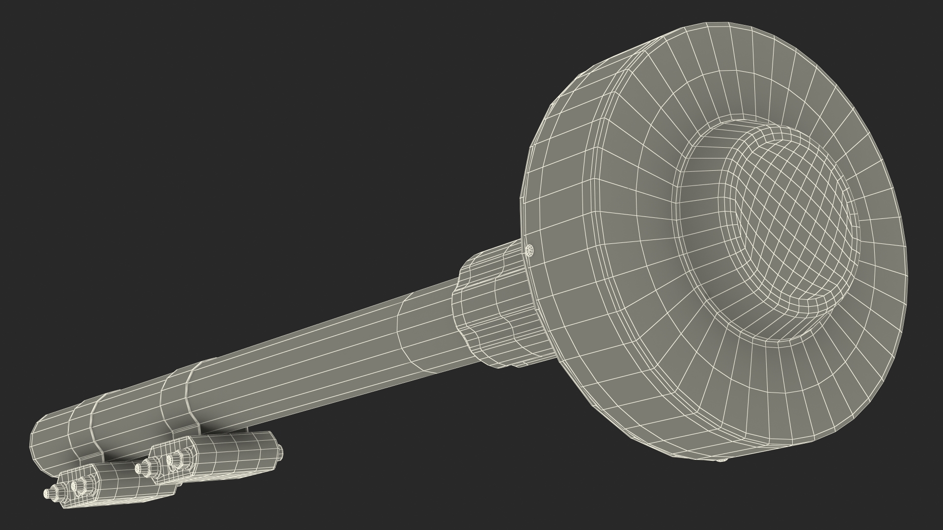 3D Telescopic Motorcycle Pancake Beacon