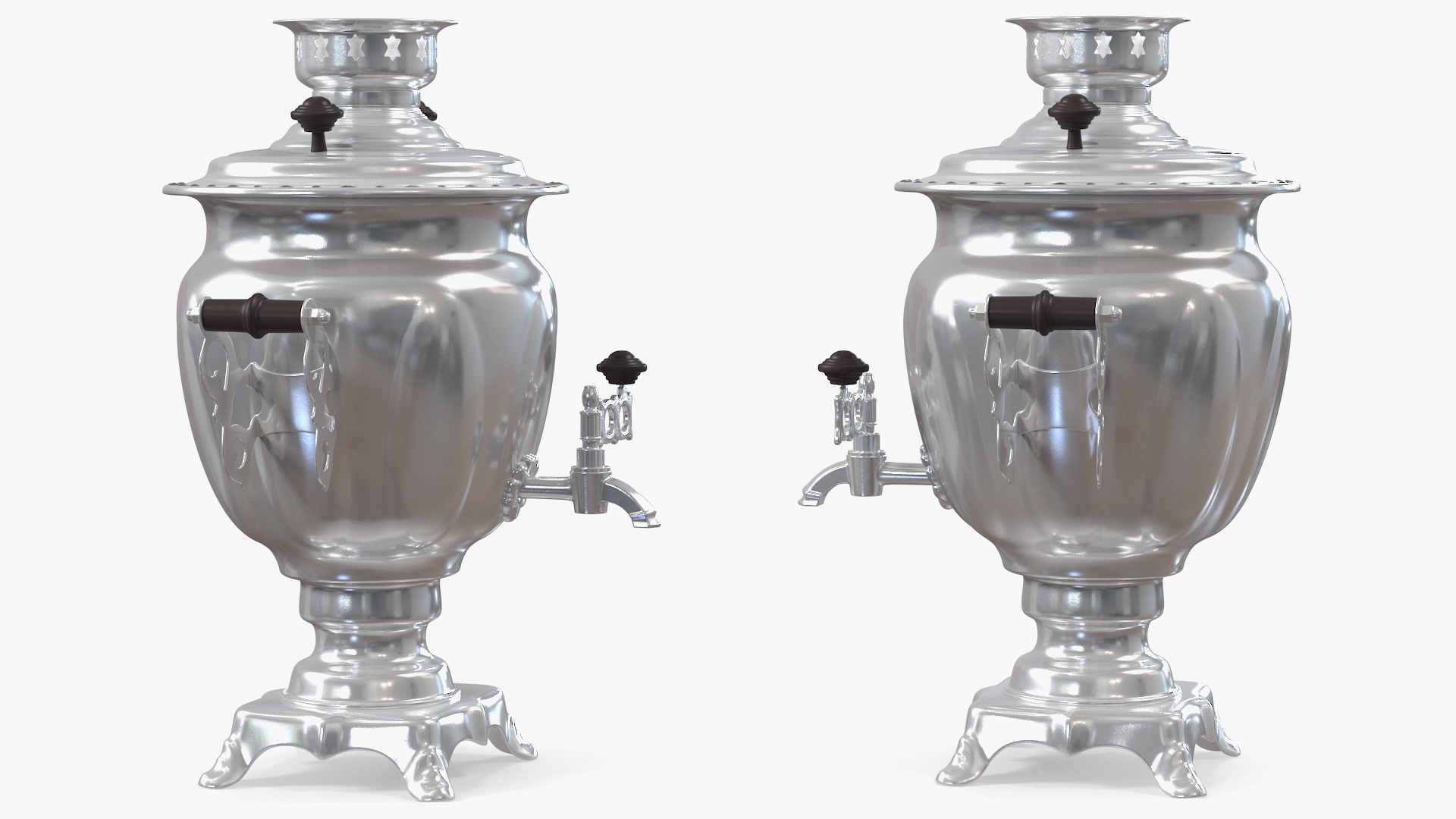 Russian Vintage Electric Samovar 3D