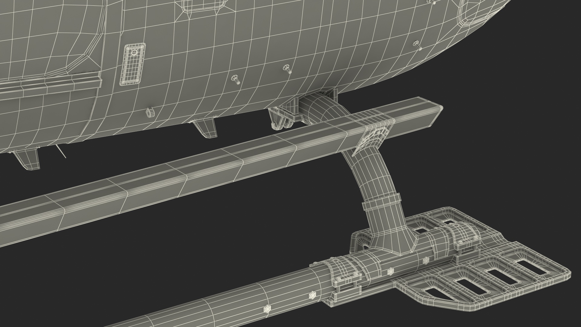 3D Medical Helicopter model