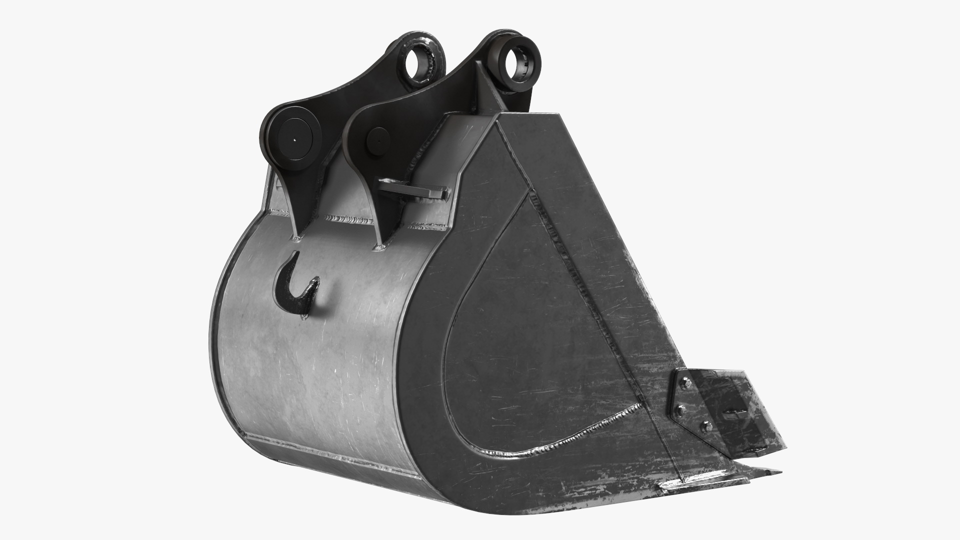 Heavy Duty Excavator Bucket 3D