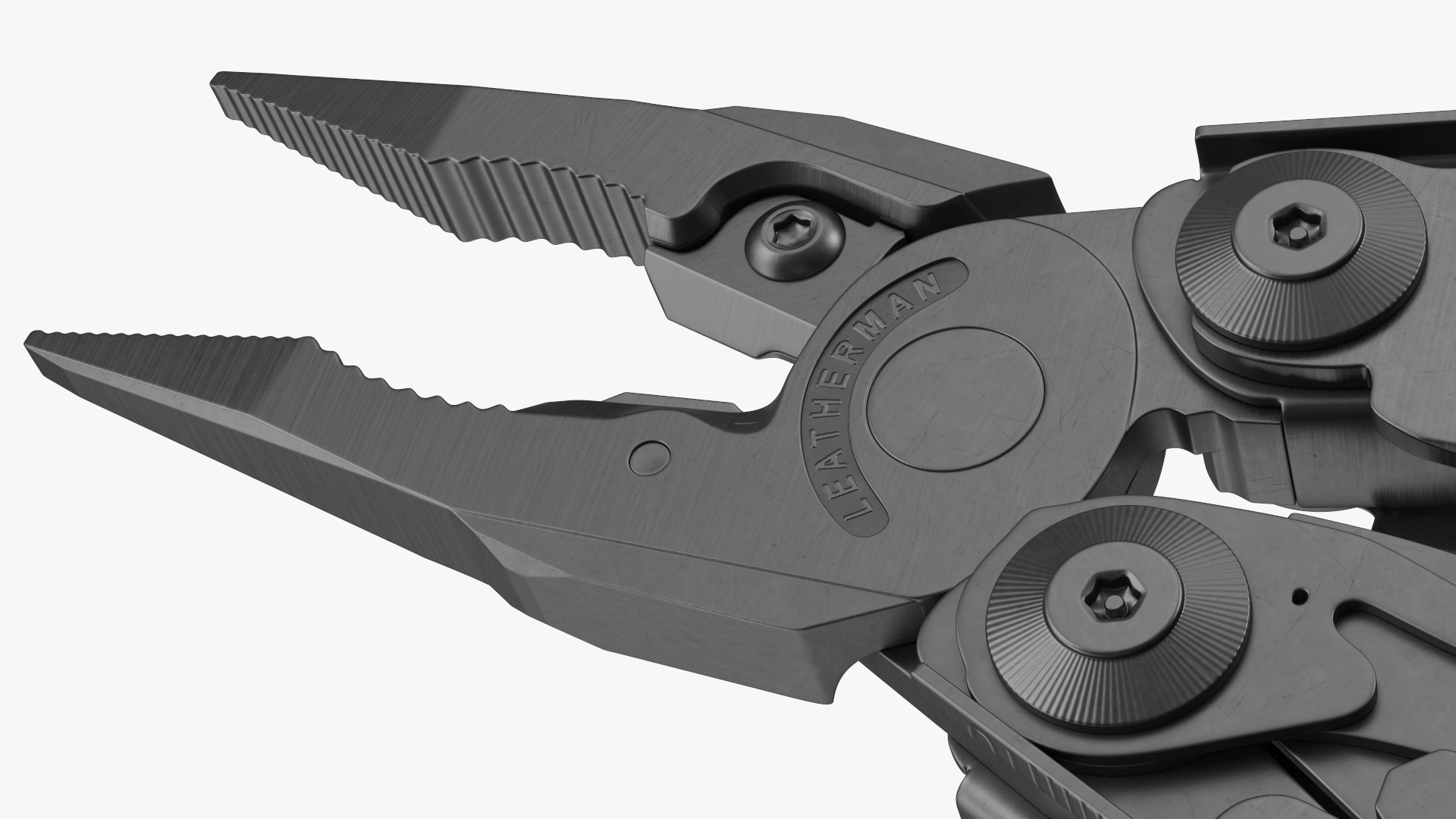 Leatherman Surge Multitool Black Rigged 3D model