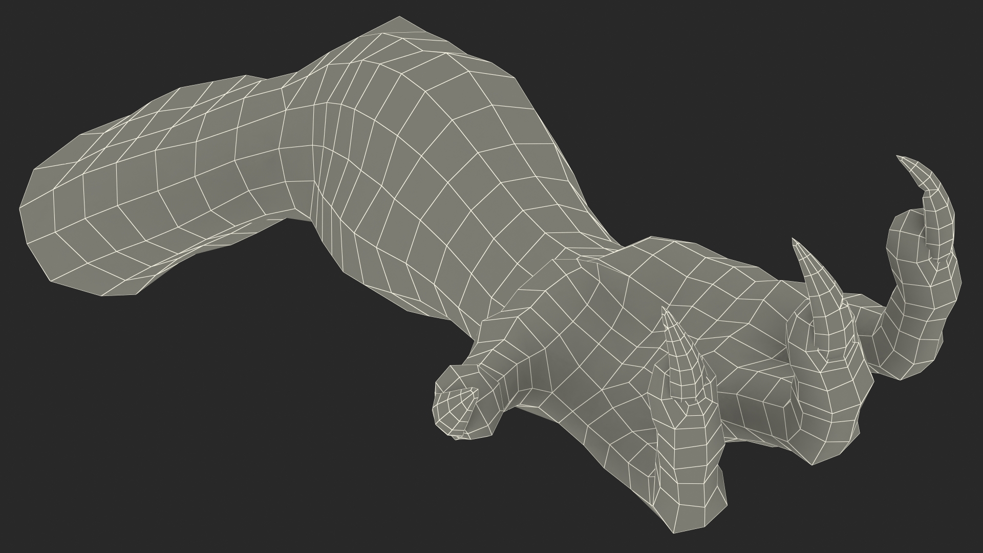 3D model Monster Creature Arm