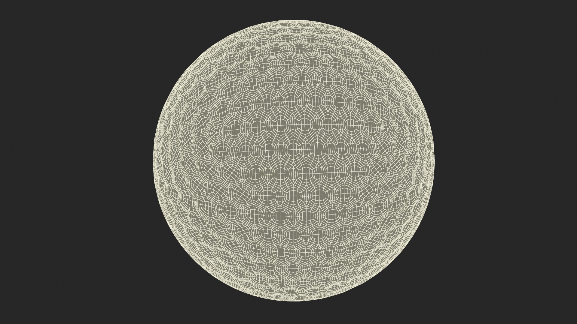 Golf Ball 3D model