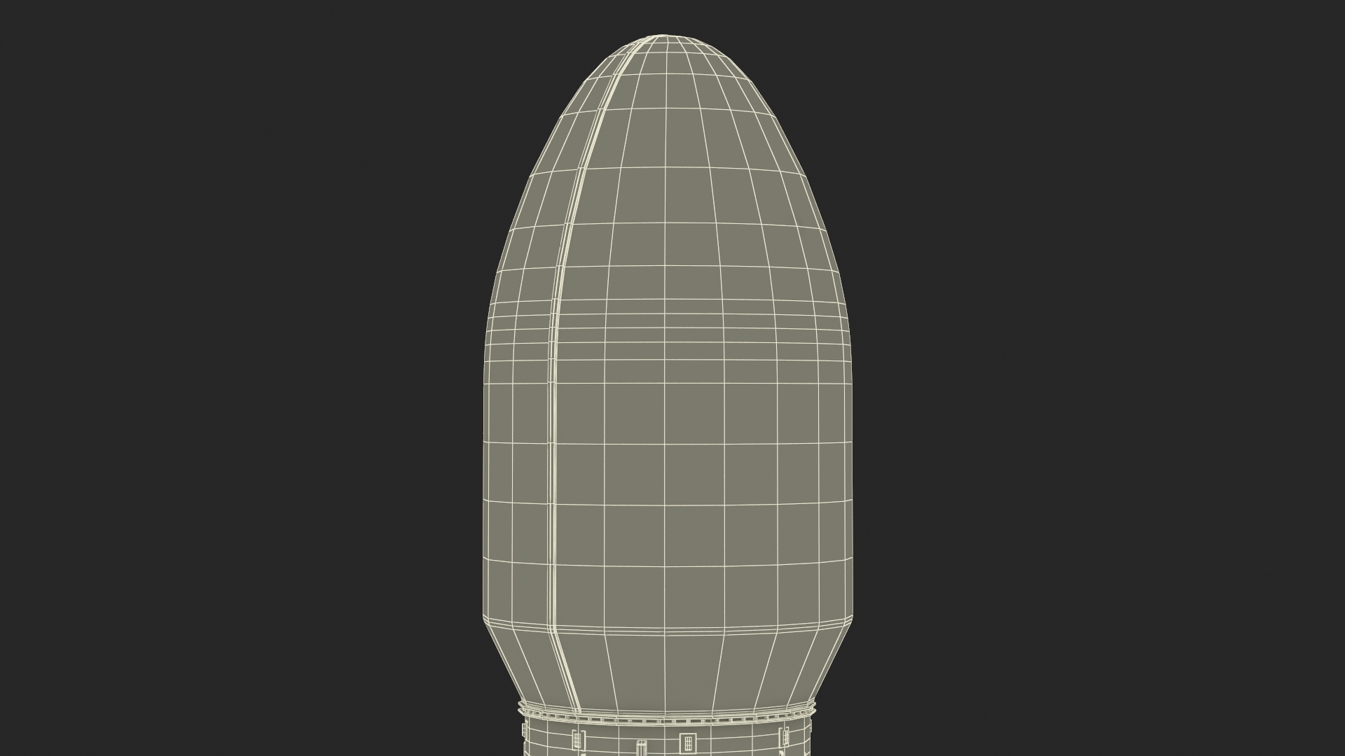 3D Space Research Rocket