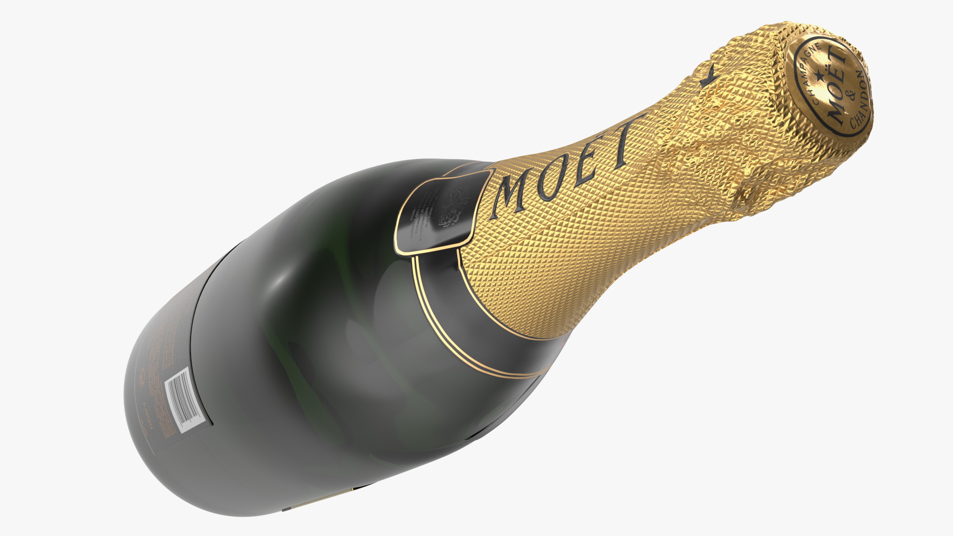 Champagne Bottle Moet and Chandon Brut Imperial 3D