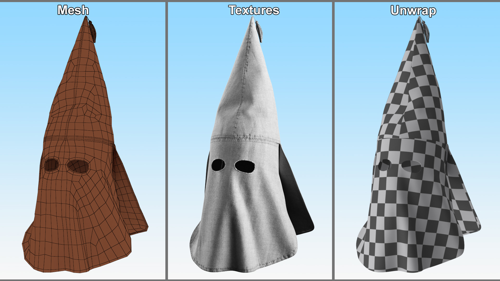 3D Ku Klux Klan Cap