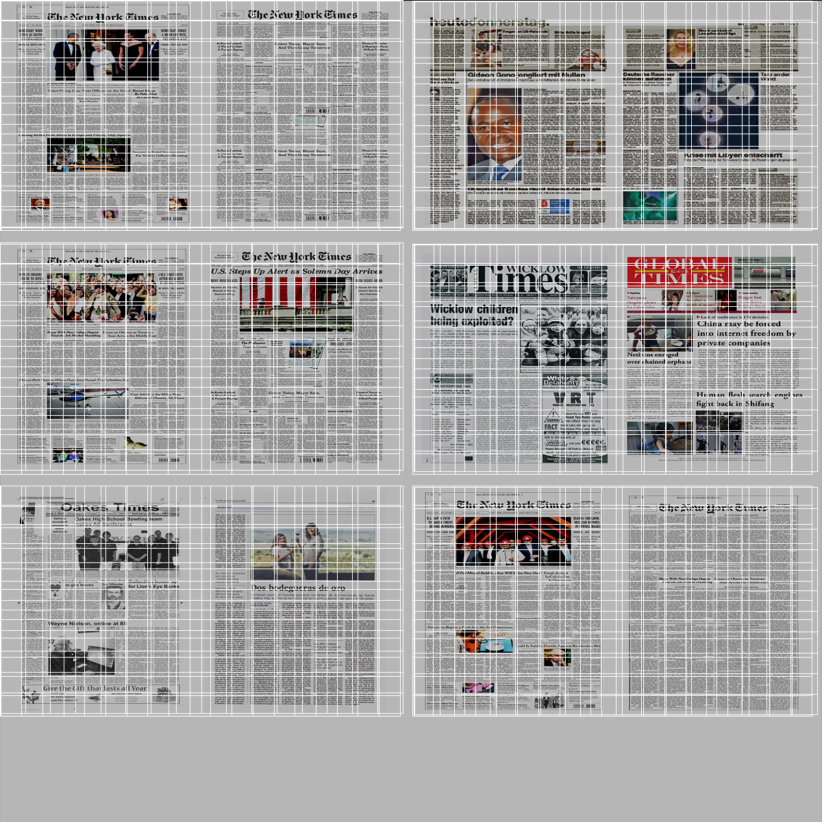 3D Pile of Newspapers model