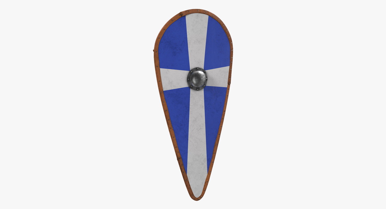 3D Norman Shield model