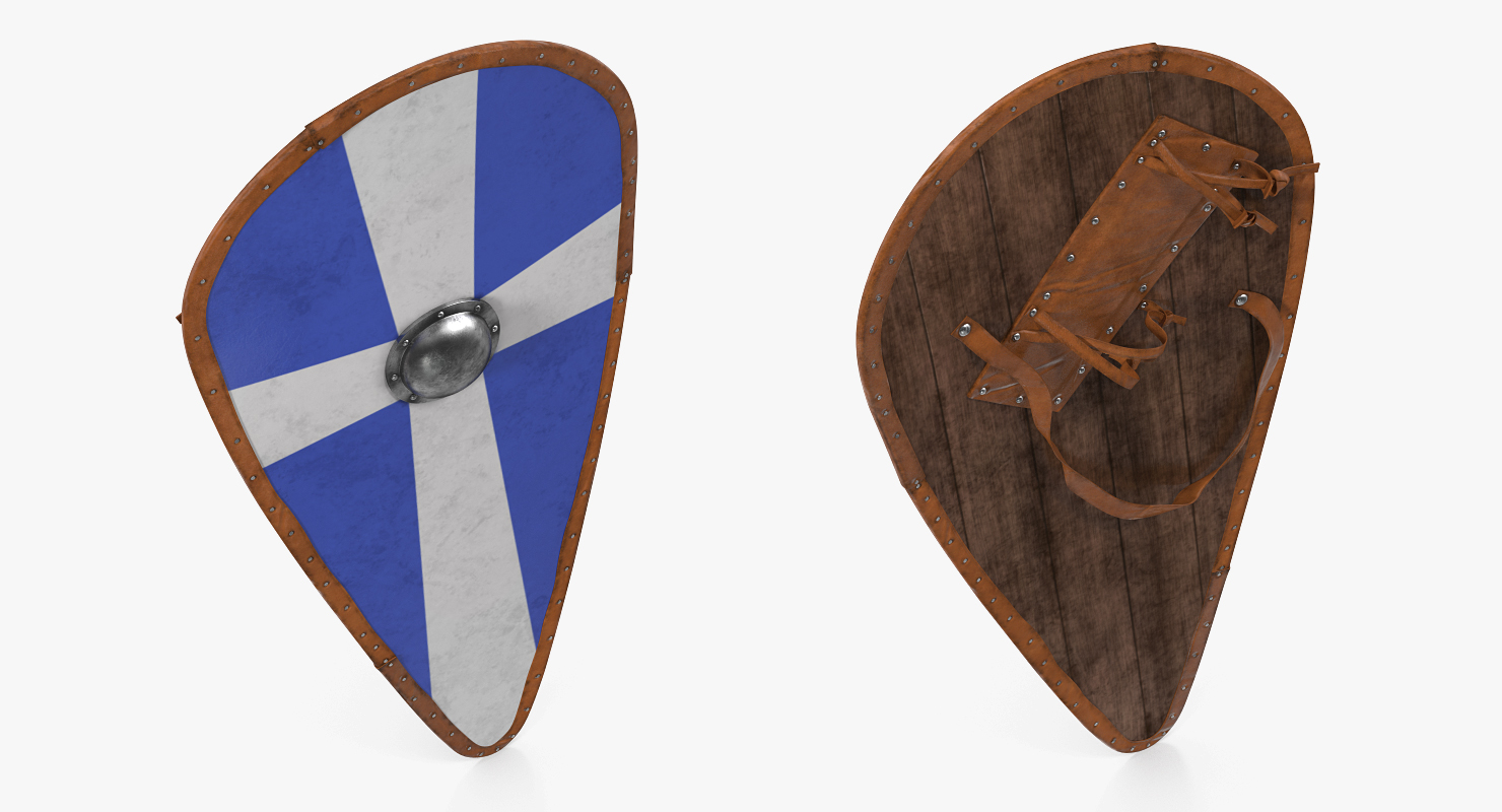 3D Norman Shield model