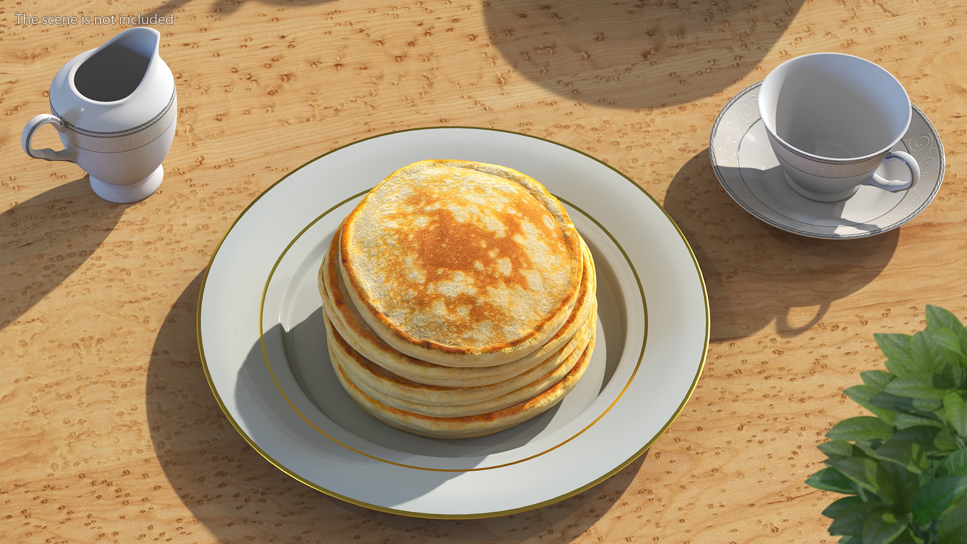 Seven Pancakes 3D model