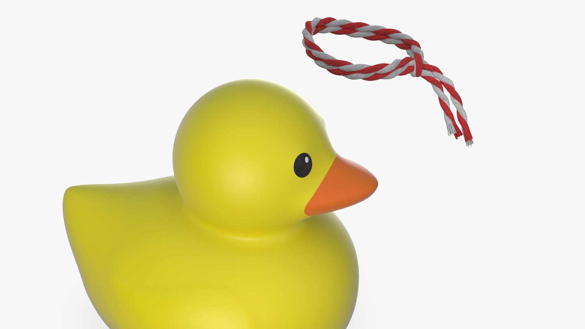 3D model Scarf Red for Rubber Duck