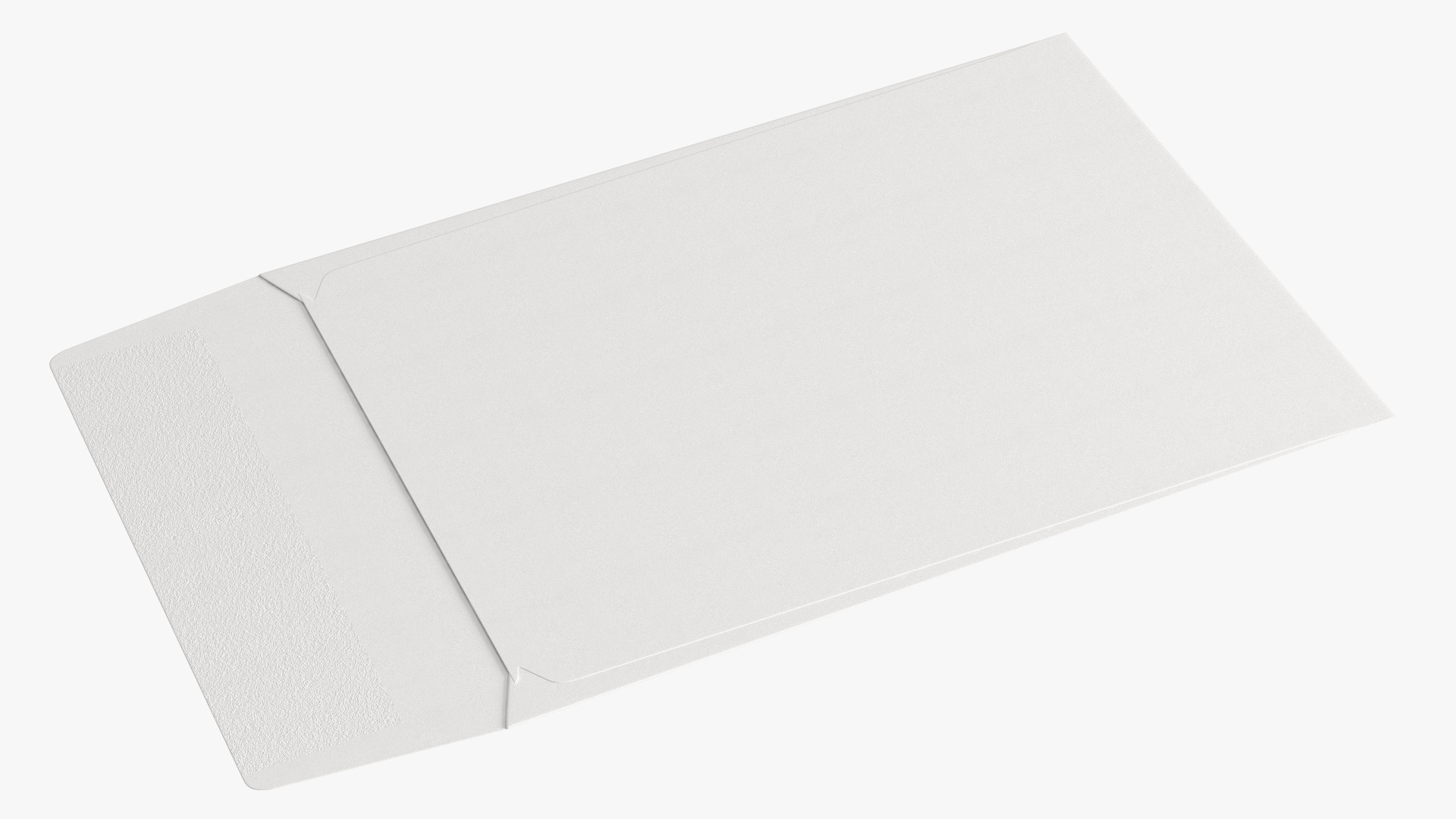 Paper Pocket Envelope White 3D